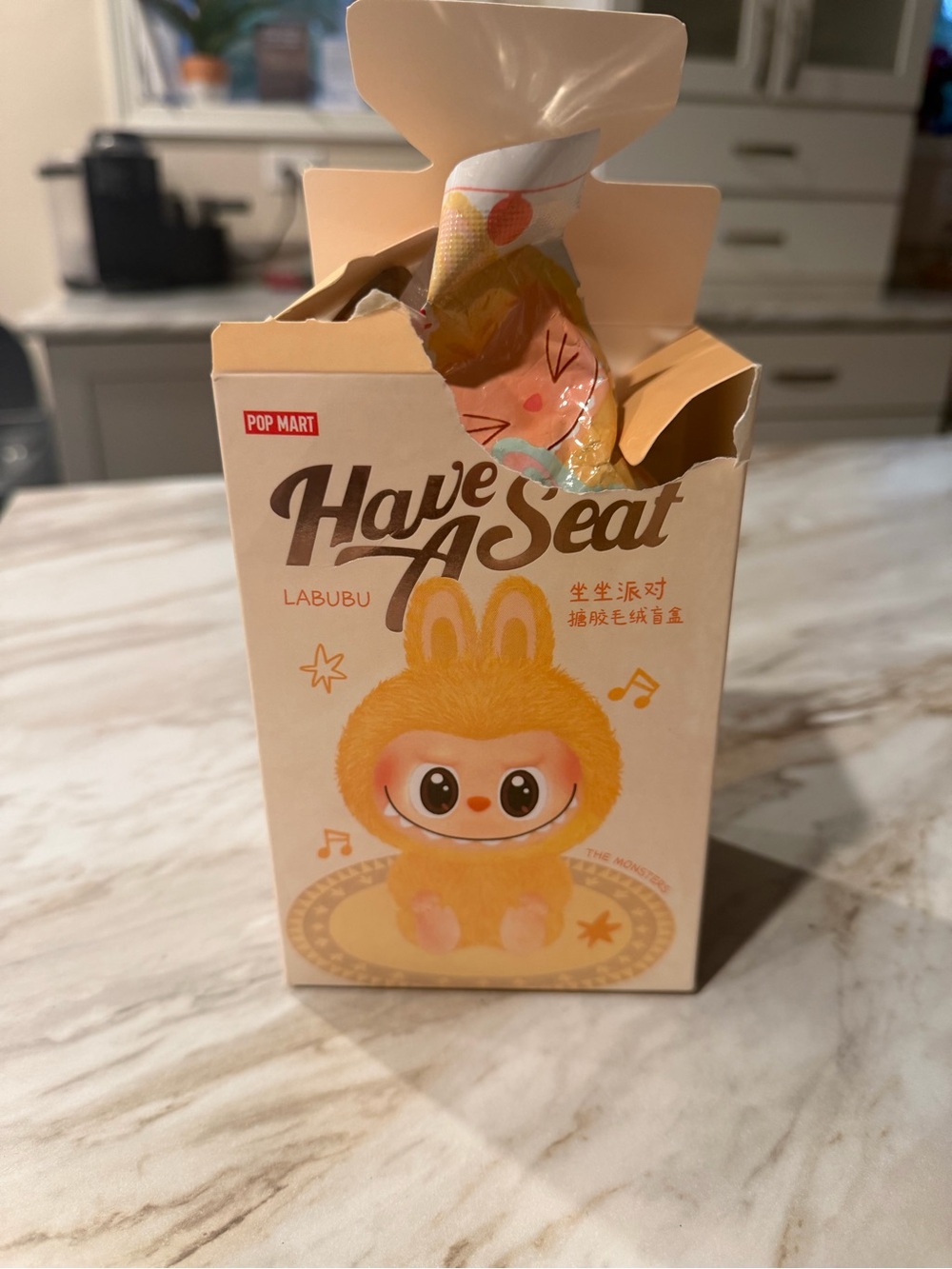 Have A Seat Labubu Plush Figure